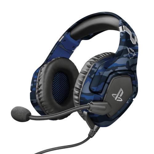 Trust GXT 488 Forze PS4 3.5mm Headset Blue 8TR23532 Buy online at Office 5Star or contact us Tel 01594 810081 for assistance