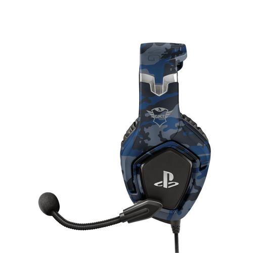 Trust GXT 488 Forze PS4 3.5mm Headset Blue 8TR23532 Buy online at Office 5Star or contact us Tel 01594 810081 for assistance