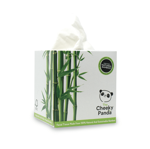 Cheeky Panda Facial Tissues Cube 56 Sheets (Pack of 12) 1103040