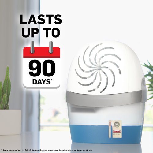 The UniBond Aero 360 Moisture Absorber needs refill tabs to absorb moisture and neutralise odours in the air. Offering a floral scent to the home and workplace these wild waterfall freshness refills will fill the room with a fresh scent. This pack contains 2 refills.