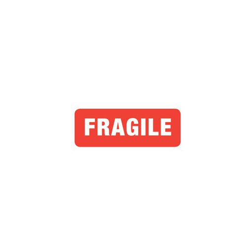 Fragile Parcel Labels 90mm x 32mm (Roll 1000) - VL89FR