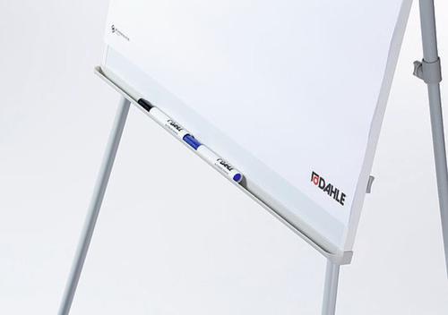 Dahle Personal Tripod Flipchart Easel Magnetic 680x920mm Grey D01011900 84155PL Buy online at Office 5Star or contact us Tel 01594 810081 for assistance