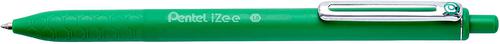 Pentel IZEE Ballpoint Pen Retractable 1.0mm Tip 0.5mm Line Green (Pack 12) BX470-D Ballpoint & Rollerball Pens 76420PE