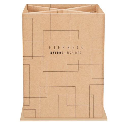 Eterneco Squared Pen Holder 4 Compartments Cardboard 67847D