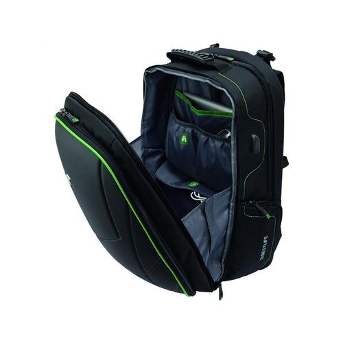 BestLife 17 Inch Gaming Assailant Backpack with USB Connector Black BB-3331GE - Bestlife Ltd - BF41621 - McArdle Computer and Office Supplies