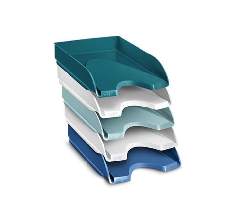 CEP Riviera by Cep Letter Trays Assorted Colours (Set of 5) - 1020050511 CEP Office Solutions