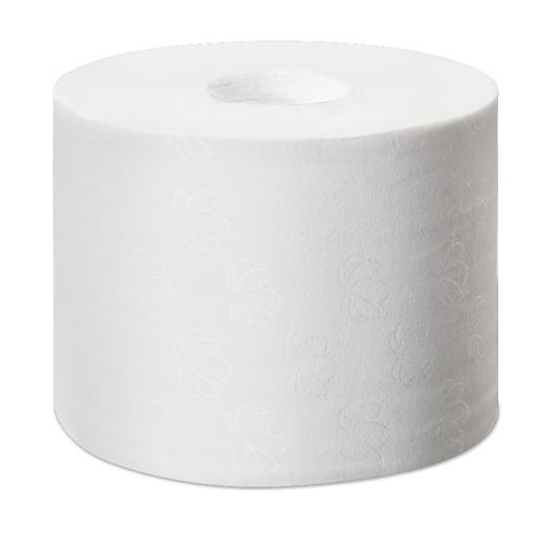 Tork Coreless Toilet Rolls offer a premium look and feel with a coreless design that eliminates waste for a more sustainable workplace. For use in the Tork Twin Toilet Roll Dispensers in medium to high-traffic environments which hold two mid-size rolls. Each roll contains 800 white sheets, reducing the need for refills and ensuring that paper is always available.
