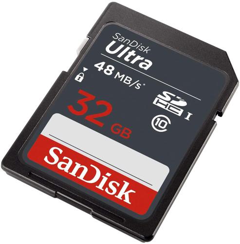 SanDisk Ultra 32GB SDHC UHS I CL10 Memory Card SanDisk
