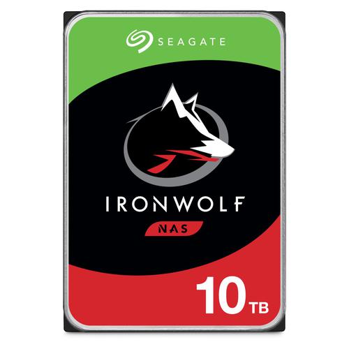 Seagate 10TB Ironwolf 7200 RPM SATA 6Gbs 3.5 Inch Internal NAS Hard Disk Drive