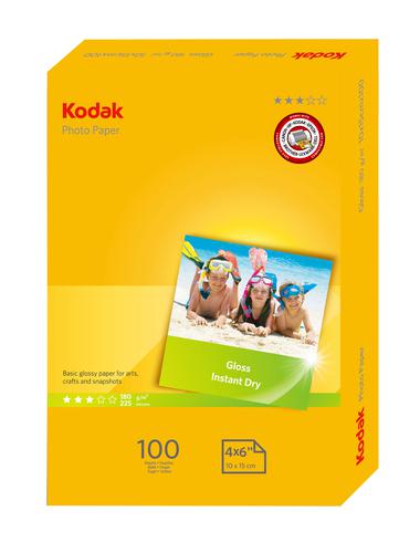 KOD5740-097 | Our range of KODAK 180gsm Photo Paper delivers great quality prints. This is the photo paper to use if you want to print out a high volume of prints when creating brochures, flyers or is ideal for school projects.