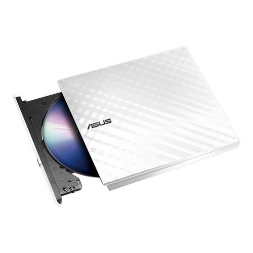 ASUS SDRW 08D2S U LITE DVDRW R DL DVD RAM Optical Disk Drive USB 2.0 External White 8AS90DQ0436UA221KZ Buy online at Office 5Star or contact us Tel 01594 810081 for assistance