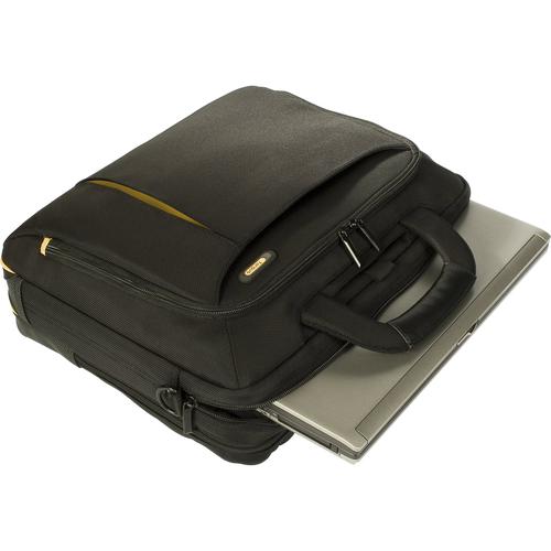 Dell Nylon Black Carrying Case Targus Toploader Meridian II Briefcase fits most Laptops up to 15.6 Inches