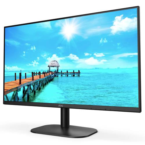 8AO24B2XHM2 | Thin and sleek 23.8” VA monitor with lively colours, wide angle visibility and eye-friendly technology.The 24B2XHM2 from the B2 Series employs a 23.8” Full HD VA panel offering wide viewing angles, accurate and lively colours plus flexible connectivity. It features a slim profile and a 3-sides borderless panel for seamless multi monitor setups. Say goodbye to eyestrain thanks to AOC's LowBlue and FlickerFree technologies.
