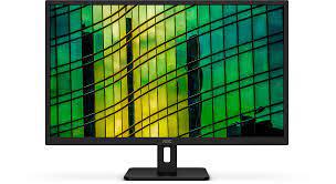 AOC Essential Line Q32E2N 31.5 Inch 2560 x 1440 QHD 75Hz 4ms IPS Async MM HDMI DP LED Monitor Black Desktop Monitors 8AOQ32E2N