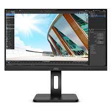 8AO24P2Q | Comfort, convenience, and performance in a 23.8” Full HD display with DisplayPort.The 24P2Q is equipped with a flat 23.8” IPS/3FL panel with Full HD resolution and 178°/178° wide viewing angles in a slim 3-sided frameless display. Designed to offer today’s business the heightened productivity they seek, this model is compatible with VGA, DVI, HDMI, and DP and includes a USB 3.2 hub. Equipped with Low Blue Mode and Flicker-Free technology, it can be adjusted, tilted, pivoted, and swivelled to the ideal ergonomic position.
