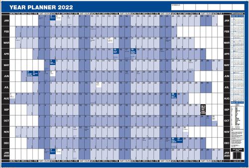 ValueX Year Planner Mounted 2022 YPM