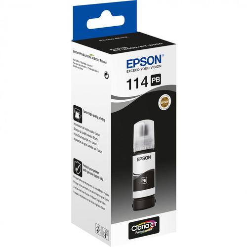 Epson 114 Photo Black EcoTank Standard Capacity Ink Cartridge 70ml - C13T07B140