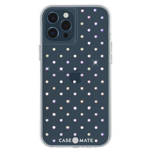 Case Mate Iridsecent Gems iPhone 12 iPhone 12 Pro Phone Case Micropel Antimicrobial Protection Drop Proof Dust Resistant Scratch Resistant
