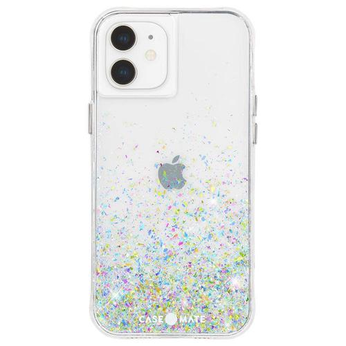 Case Mate Twinkle Confetti Ombre iPhone 12 Mini Phone Case Micropel Antimicrobial Protection Dust Resistant Scratch Resistant Drop Proof