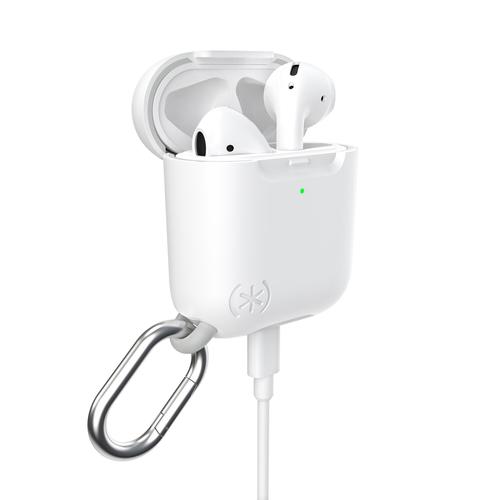 Speck Presidio Pro Apple Airpods Generation 1 and 2 White Case Scratch resistant