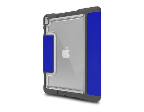 STM Dux Plus Duo 10.2 Inch Apple iPad 7th 8th Generation Folio Tablet Case Blue Polycarbonate TPU Magnetic Closure