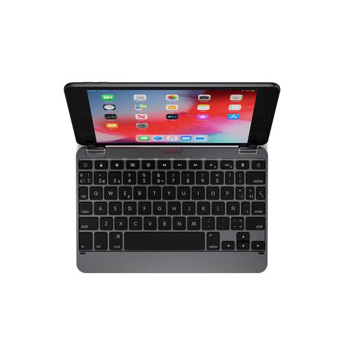 Brydge 7.9 Inches QWERTY Spanish Bluetooth Wireless Keyboard for Apple iPad Mini 4th 5th Generation