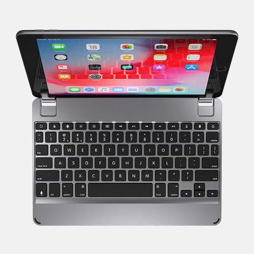 Brydge 9.7 Inch QWERTY English Bluetooth Wireless Keyboard for Apple iPad Air 1 2 iPad Pro Lightweight Aluminium Body Backlit Keys Space Grey