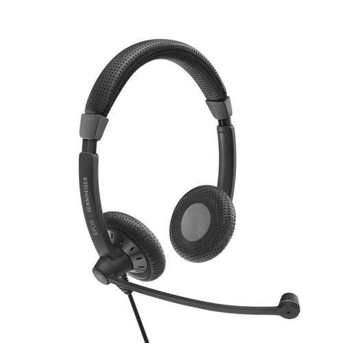 SEN00316 Epos SC 75 USB MS Wired Binaural Headband Headset Black 1000635