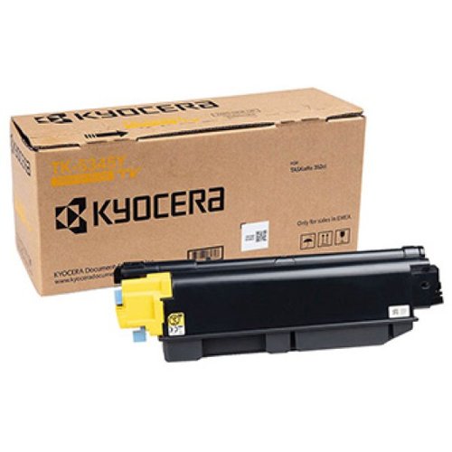 OEM Kyocera TK5345Y Yellow 9000 pages Original Toner 1T02ZLANL0