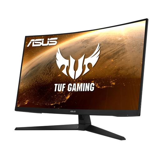 8ASVG32VQ1BR | TUF Gaming VG32VQ1BR is a 31.5-inch, WQHD (2560x1440), curved display with an ultrafast 165Hz refresh rate designed for professional gamers and those seeking immersive gameplay. Those are some serious specs, but not even the most exciting thing the VG32VQ1BR has in store. Its impressive curved display features a 165Hz refresh rate and Adaptive-Sync (FreeSync™ Premium) technology, for extremely fluid gameplay without tearing and stuttering.