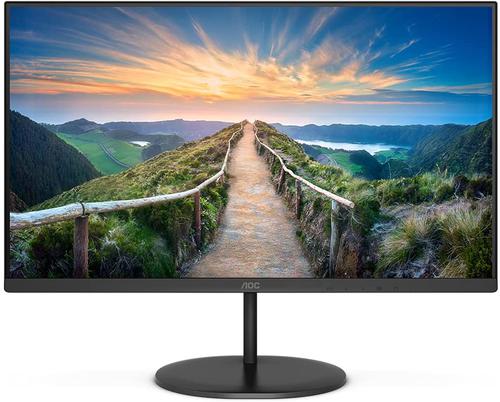 8AOQ27V4EA | Thin and sleek 27” IPS monitor with stunning visual and wide viewing anglesThe Q27V4EA boasts a 3-sides frameless and flat 27” IPS display with QHD resolution, into a minimal, compact design. Packed with features, this model includes easy-on-the-eye technologies like Flicker-Free and Low Blue Light, Adaptive Synch and 75Hz refresh rate.