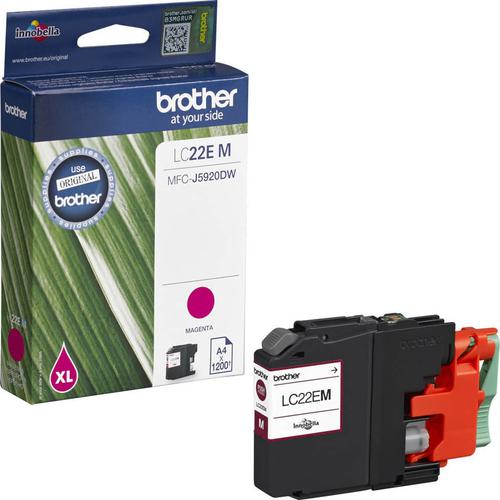 BRLC22EM | For inks, toners and paper, don't compromise. Choose Brother Genuine Supplies for peace of mind and quality guaranteed.If you’ve invested in a Brother printer, make sure it works at its best by buying Brother Genuine supplies. They’re proven to be better quality, longer lasting and safer than non-genuine alternatives.Brother Genuine supplies are made to work perfectly with Brother printers and in independent testing by Buyers Lab, 2018, they passed testing with a 100% success rate. They were shown to offer exceptional-quality images with a wider colour range and reliable page yields.The choice is clear. If you want professional results and long-lasting performance from your printer, you should always use Brother Genuine supplies.