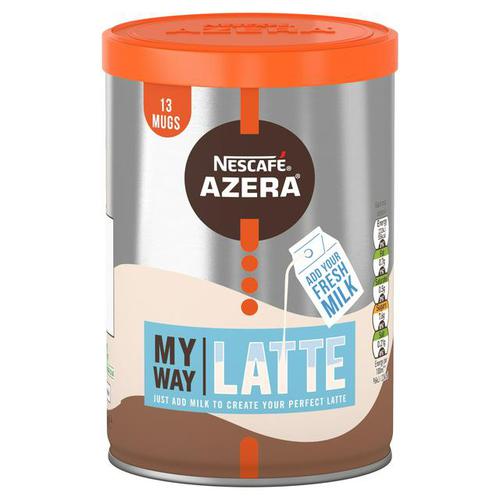 Nescafe Azera My Way Latte Instant Coffee 149.5g (Single Tin) 12463563