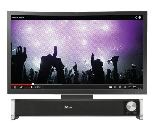 Trust Asto Soundbar Speaker for PC TV 8TR21046 Buy online at Office 5Star or contact us Tel 01594 810081 for assistance