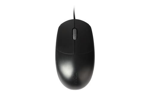 One shape fits all: Thanks to its symmetric and ergonomic design this mouse is comfortable, reduces hand strain, and is great both for right-handed and left-handed use.