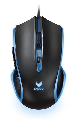 Rapoo V20S 3000 DPI Ambidextrous USB Type-A Optical Gaming Mouse 8RA19241