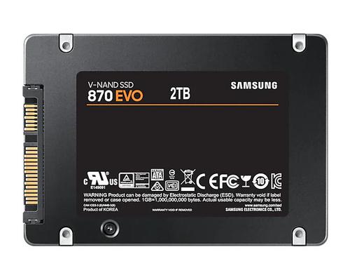 Samsung 870 EVO 2.5 Inch 2TB Serial ATA III VNAND Internal SSD Up to 560MBs Read Speed Up to 530MBs Write Speed