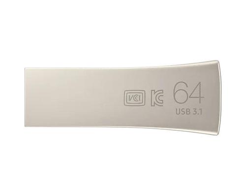 8SAMUF64BE3APC | A modern take on a classic. The next generation BAR Plus elevates the flash drive to an everyday essential, offering impressive speed and striking design. Streamlined metal unibody design blends style, speed, and reliability.