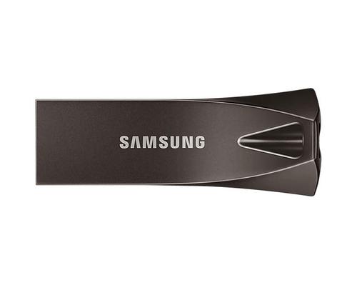Samsung 64GB Bar Plus USB3.1 Flash Drive Titan Grey Read Speeds of up to 200MBs Write Speeds of up to 30MBs