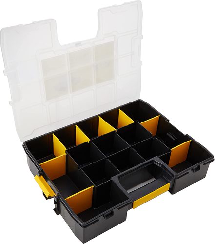 Stanley Sortmaster Organiser 90mm Black 1-94-745 SB47452 Buy online at Office 5Star or contact us Tel 01594 810081 for assistance