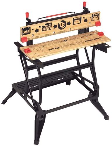 Black And Decker Workmate 825 Deluxe Large Workbench with Vertical Clamping WM825-XJ