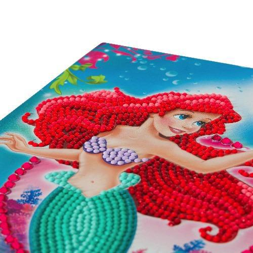 Crystal Art The Little Mermaid Notebook CANJ-DNY601 Craft Buddy