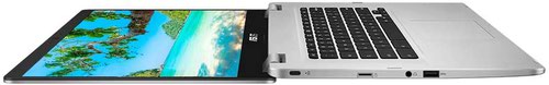 ASUS Chromebook C523NA A20264 15.6 Inch Touchscreen Intel Celeron N4020 8GB 64GB eMMC WiFi 5 802.11ac Chrome OS Silver Notebooks 8ASC523NAA20264