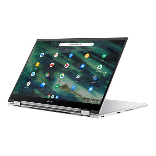 ASUS Chromebook Flip C436FA E10295 14 Inch Touchscreen 10th gen Intel Core i3 10110U 8GB 128GB SSD WiFi 6 802.11ax Chrome OS White