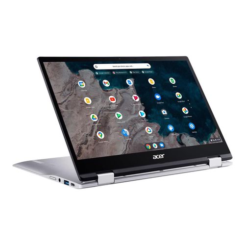 Acer Chromebook Spin 513 R841T 13.3 Inch Notebook Snapdragon 7c Kryo 468 4GB RAM 64GB SSD eMMC UK Google Chrome OS 8ASNXAA5EK001 Buy online at Office 5Star or contact us Tel 01594 810081 for assistance