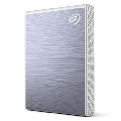 Seagate 1TB One Touch USB External Solid State Drive Blue PC and Mac Compatible with Seagate Rescue Data Recovery