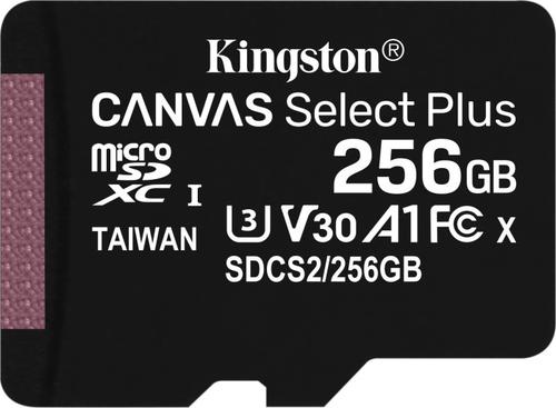 Kingston Technology 256GB Canvas Select Plus Class 10 UHS I Flash Memory Card