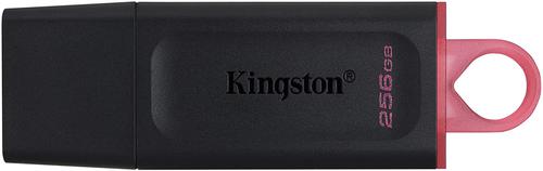 Kingston Technology 256GB Data Traveller Exodia USB3.2 Gen1 Flash Drive Black and Pink