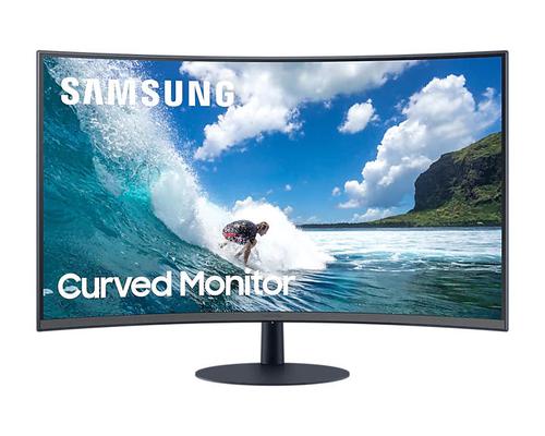 Samsung C24T550 24 Inch 1920 x 1080 Full HD Resolution 4ms Response Time VA 1000R Curved HDMI LED Monitor