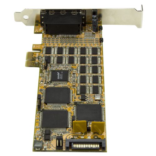 StarTech.com 16 Port Low Profile Serial Card RS232 PCI Express PCI Cards 8STPEX16S550LP